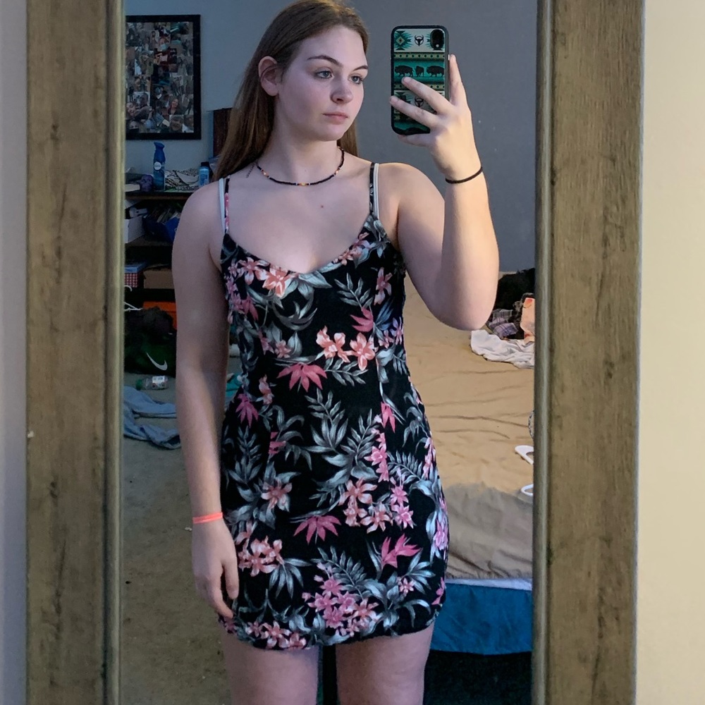 Divided Floral dress